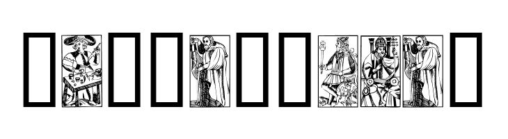 Marseille Tarot A  Free Fonts Download