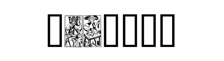 Marseille Tarot A  Free Fonts Download