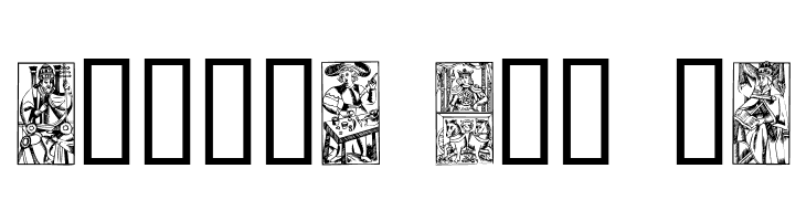 Marseille Tarot A  Free Fonts Download