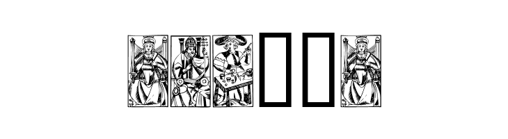 Marseille Tarot A  Free Fonts Download