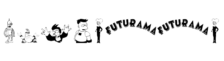 futurama dingbats  Free Fonts Download