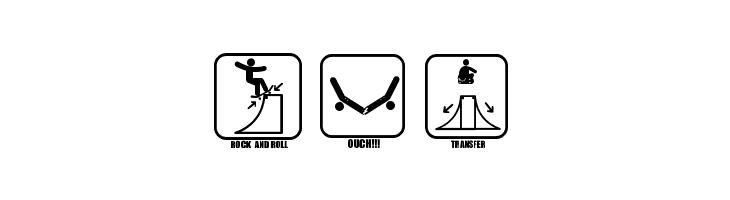 ICONOS SKATE  Free Fonts Download