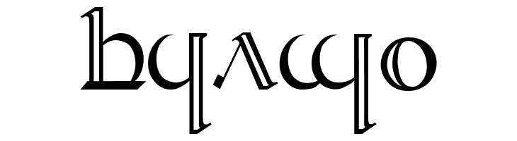 Tengwar Quenya 2  Free Fonts Download