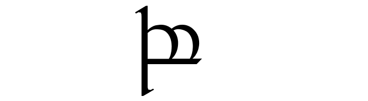 Tengwar Quenya 1  Free Fonts Download
