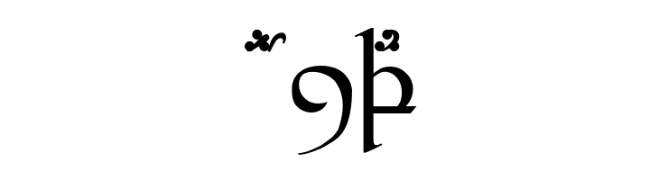 Tengwar Quenya  Free Fonts Download