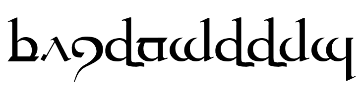 Tengwar Quenya  Free Fonts Download