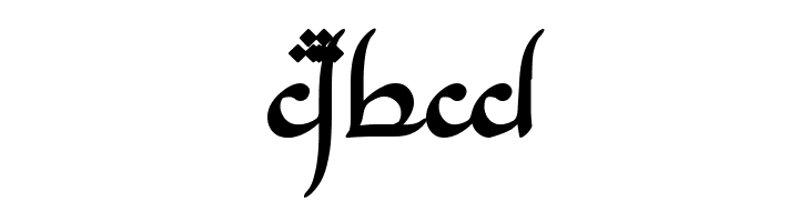 Tengwar Annatar Bold  Free Fonts Download