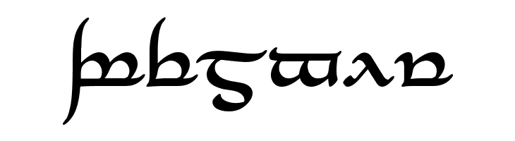 Tengwar Annatar Bold  Free Fonts Download
