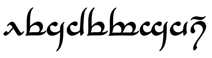 Tengwar Annatar Bold  Free Fonts Download