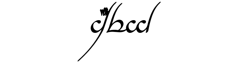 Tengwar Annatar Italic  Free Fonts Download