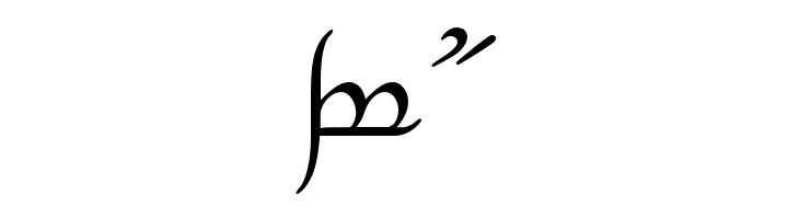 Tengwar Annatar  Free Fonts Download