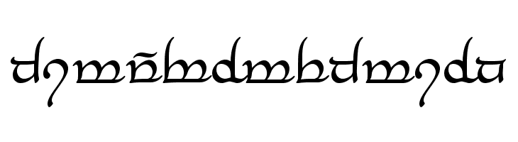 Tengwar Annatar  Free Fonts Download