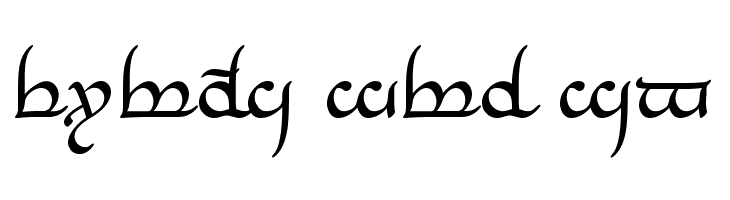 Tengwar Annatar  Free Fonts Download