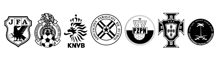 2006 Team  Free Fonts Download