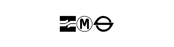 Subway Sign  Free Fonts Download