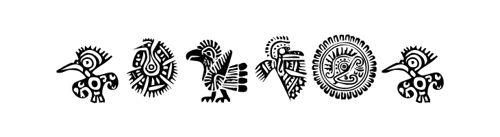 Mexican Ornaments  Free Fonts Download