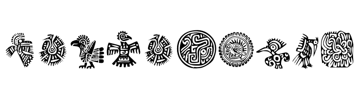 Mexican Ornaments  Free Fonts Download