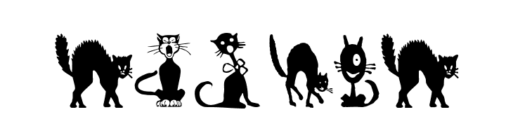 Border Cats  Free Fonts Download