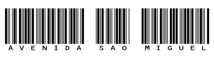 IDAutomationHC39M  Free Fonts Download