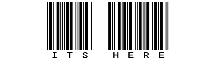IDAutomationHC39M  Free Fonts Download