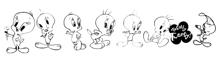 Totally Tweetie  Free Fonts Download