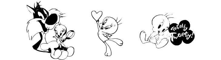 Totally Tweetie  Free Fonts Download