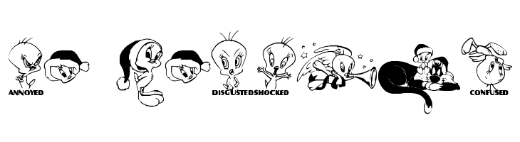 Totally Tweetie  Free Fonts Download