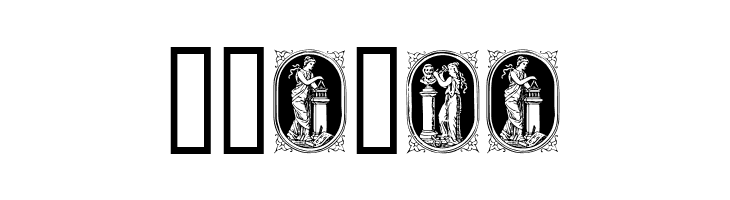 En klassisk Maaned  Free Fonts Download