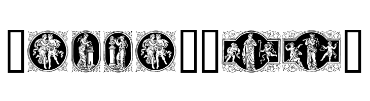 En klassisk Maaned  Free Fonts Download