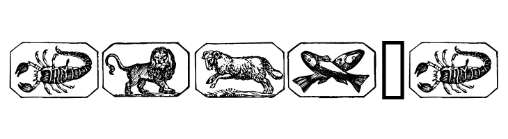 Zodiac00  Free Fonts Download
