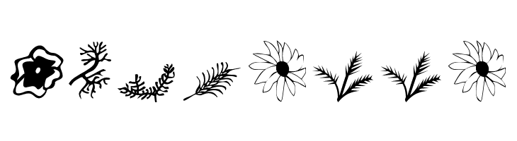 Plants  Free Fonts Download