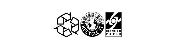 RecycleIt  Free Fonts Download