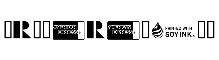 Credit Cards  Free Fonts Download