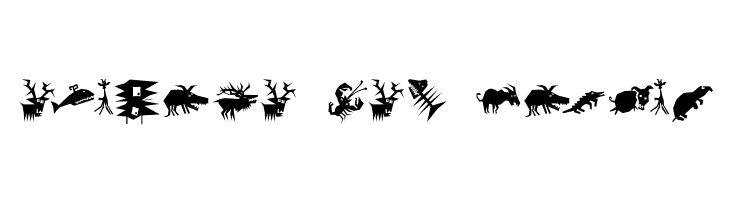AnimaliaScissored  Free Fonts Download