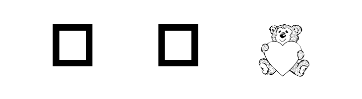 Destinys Teddbear Dings Two  Free Fonts Download