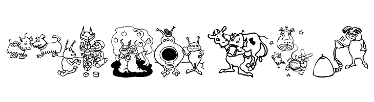 NewAliens  Free Fonts Download