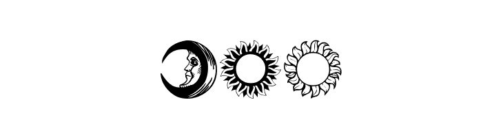 SunandMoon  Free Fonts Download
