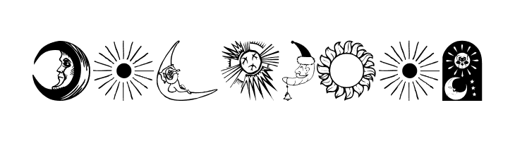 SunandMoon  Free Fonts Download