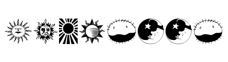 SunandMoon  Free Fonts Download