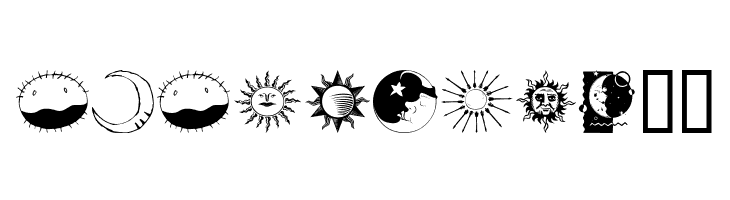 SunandMoon  Free Fonts Download