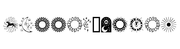 SunandMoon  Free Fonts Download