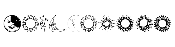 SunandMoon  Free Fonts Download