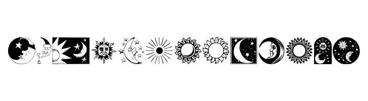 SunandMoon  Free Fonts Download