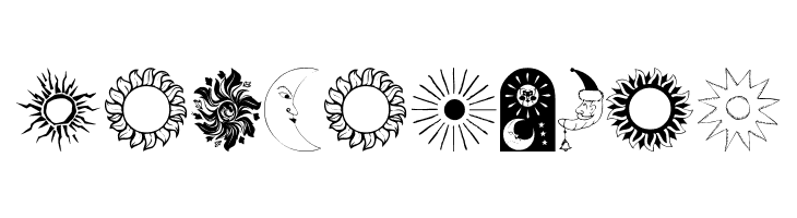 SunandMoon  Free Fonts Download
