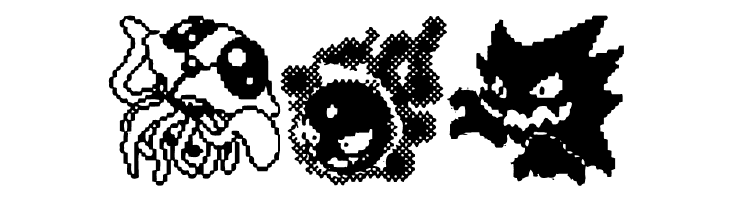 Pokemon pixels 2  Free Fonts Download