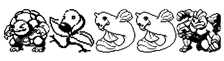 Pokemon pixels 2  Free Fonts Download