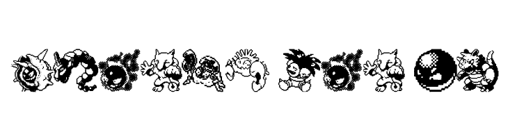 Pokemon pixels 2  Free Fonts Download