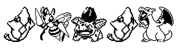Pokemon pixels 1  Free Fonts Download
