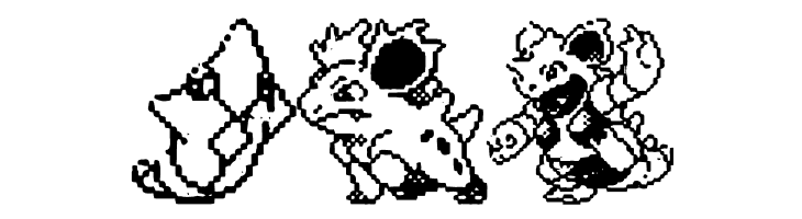 Pokemon pixels 1  Free Fonts Download
