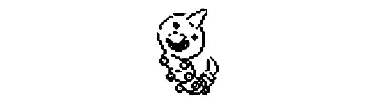Pokemon pixels 1  Free Fonts Download
